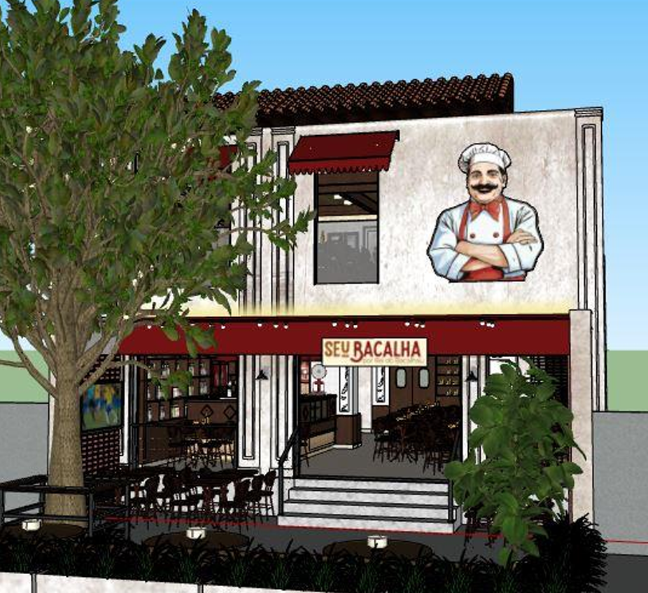 Foto de um modelo de quiosque que pode ser usado pela franquia.